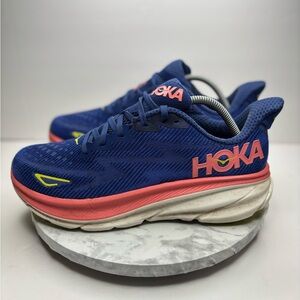 Size 11 - Hoka One One HOKA Clifton 9 Evening Sky Coral W